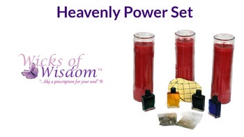 Wicks of Wisdom: Heavenly Power Set 
