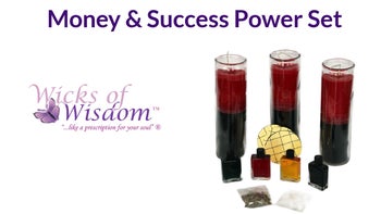 Wicks of Wisdom: Money and Success Power Set