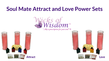 Wicks of Wisdom: Soul Mate (Attract and Love) Power Sets