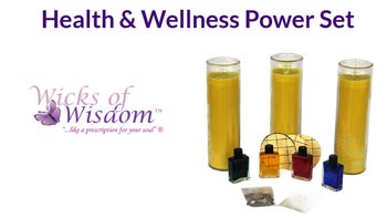 Wicks of Wisdom: Health and Wellness Power Set
