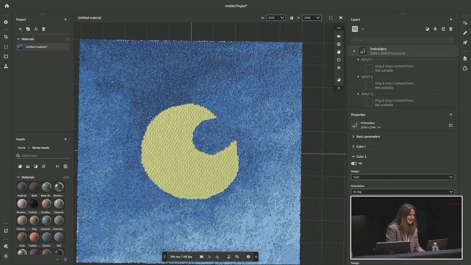 Crafting Digital Tapestry with Adobe Substance 3D Sampler