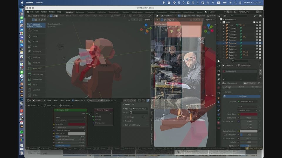 Sketching in Blender with Azusa - Trailer