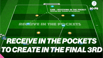 CAM Receiving to Attack in the Final Third | 90-P9