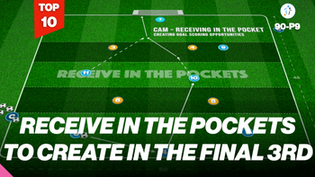 CAM Receiving to Attack in the Final Third | 90-P9