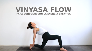 Vinyasa para conectar con la energía creativa
