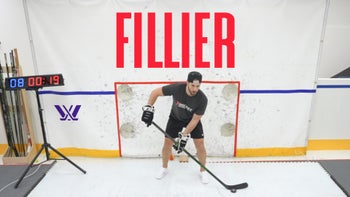 Sarah Fillier Stickhandling Session