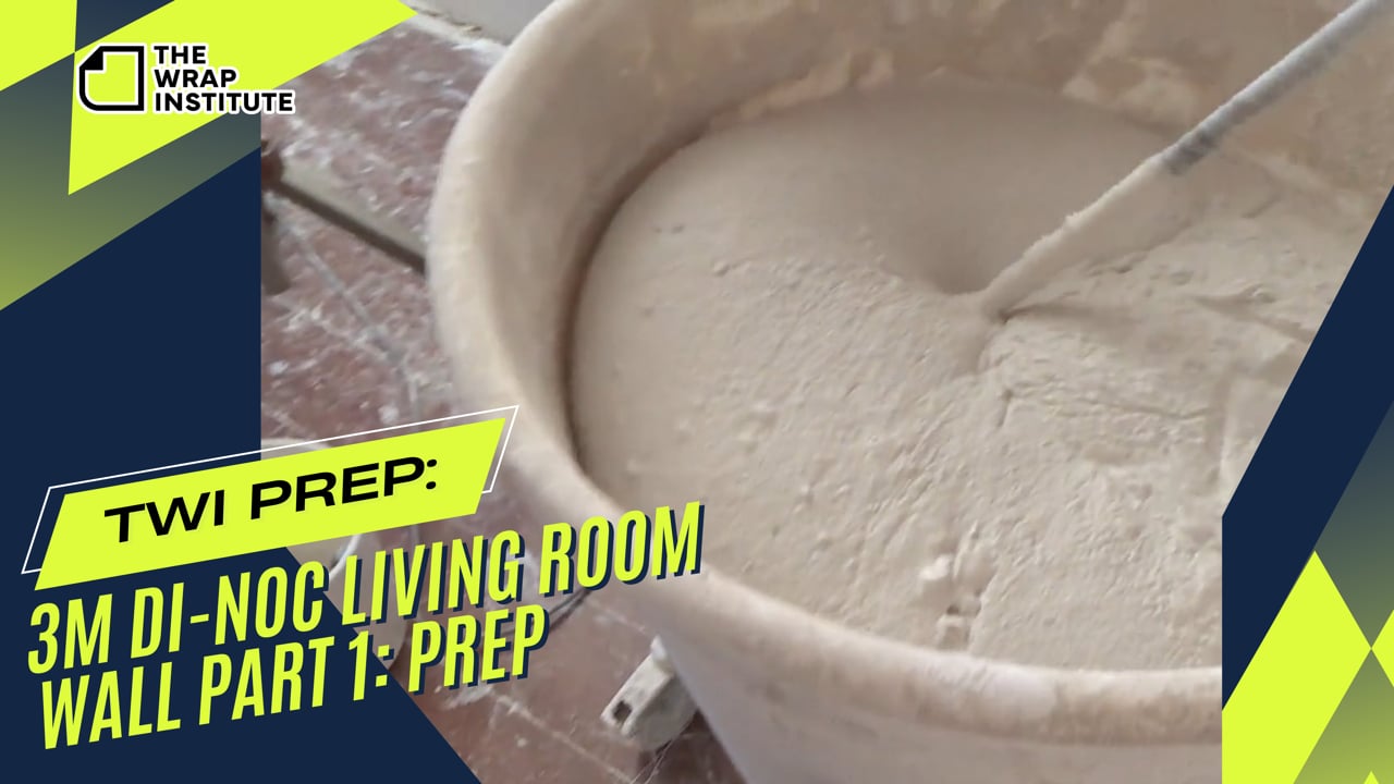 3M Di-Noc Living Room Wall Part 1: Prep