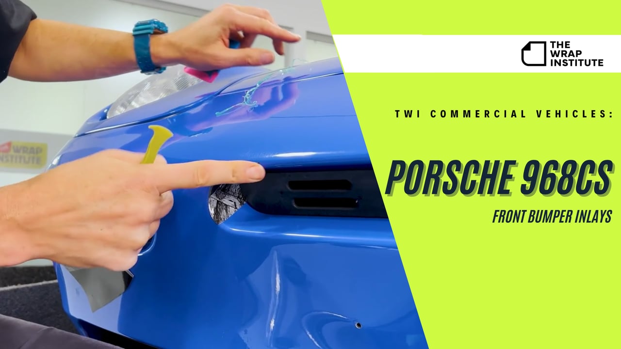 Porsche 968CS Front Bumper Inlays