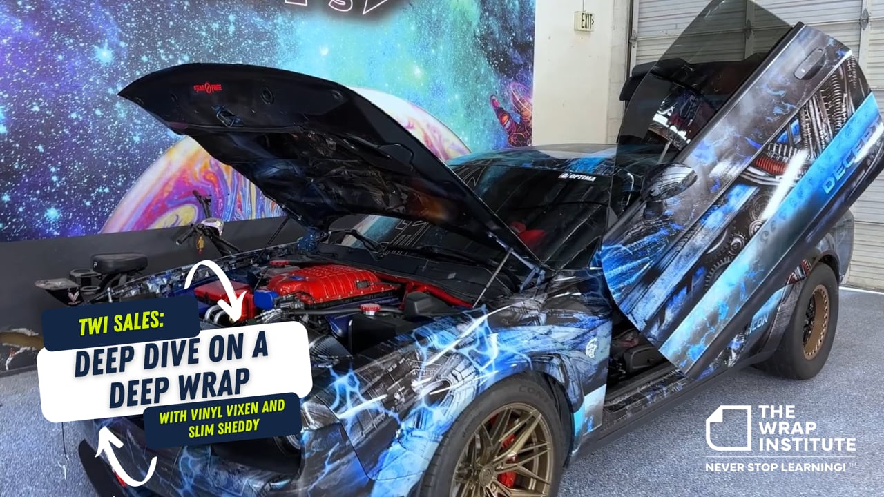 Deep dive on a deep wrap with Vinyl Vixen and Slim Sheddy