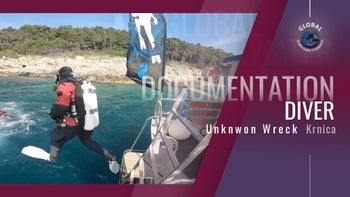 Documentation Diver: Krnica Unknown Wreck