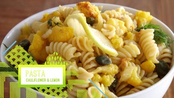 Pasta with Cauliflower & Lemon