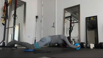 Ab wheel & Shoulder rehab 