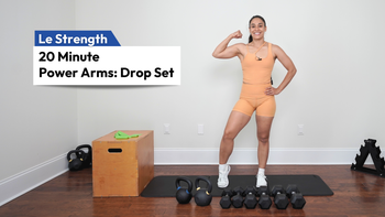 20m Power Arms: Drop Set