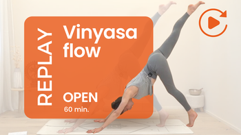 Replay - Vinyasa flow open - 16/07 - 19:15  