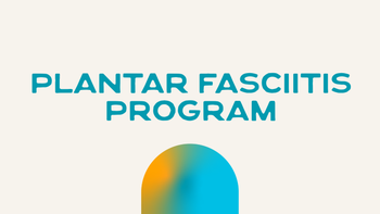 Plantar Fasciitis Program