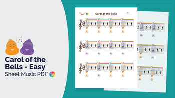 Carol of the Bells - Easy - Movable Do Sheet Music PDF