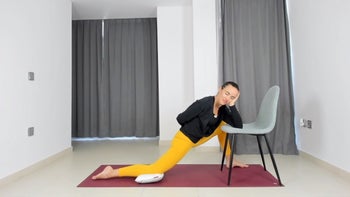 Let's Improve Our Posture! ✨ Yoga with a chair