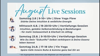 NÄCHSTE Live Termine 