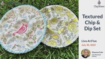 Textured Chip and Dip Set