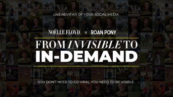 Topic From Invisible to In-Demand: Live Reviews of YOUR Social Media Accounts