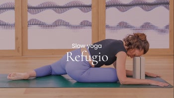 Refugio. Yin yoga con Andrea
