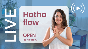 Hatha flow open - 03/09 - 09:00