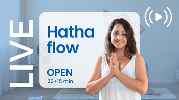Hatha flow open 30'+15' - 04/09 - 06:45  