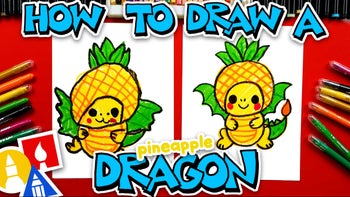 How To Draw A Pineapple Dragon