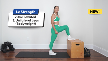20m Elevated & Unilateral Legs