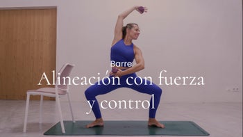 Alineación con fuerza y control. Barre con Judith