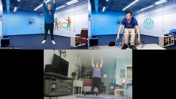 SPIRIT Fitness - Episode 02 - Multi-trainer View - Sam, David, Elizabeth
