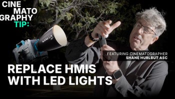Cinematography Tip: Replace HMIs with LED Lights