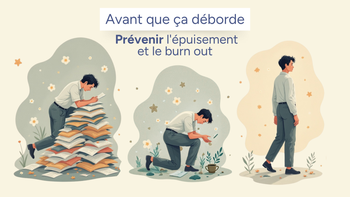 Avant que ça déborde : prévenir l'épuisement et le burn out 