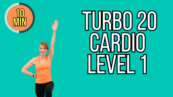 15 Minute Turbo 20 Cardio - Level 1 - Osteo Safe