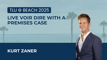 Live Voir Dire With A Premises Case | Kurt Zaner