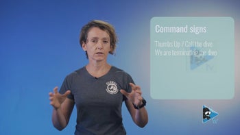 Clasificación general de las señales de mano en la comunicación subacuática