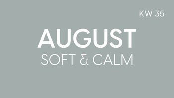 Wochenplan | Soft & Calm | KW 35 | 2025