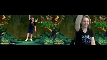 SPIRITed Sam's Workout Jam - Episode 04 - Multi-Trainer View - Sam, Katie