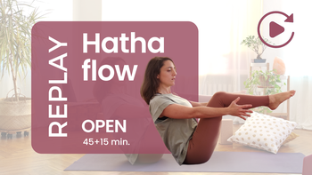 Replay - Hatha flow open - 27/08 - 09:00 