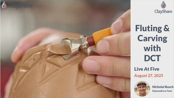 Fluting and Carving Pottery