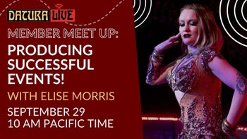 Member Meet Up: Producing Successful Events! with Elise - September 29