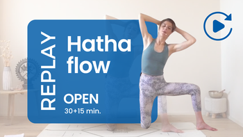 Replay - Hatha flow 30'+15' - 28/08 - 06:45