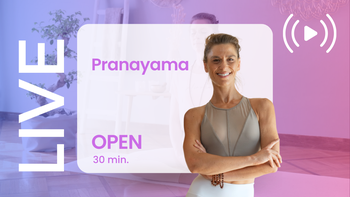 Pranayama e meditazione 30' - 12/09 - 06:45 