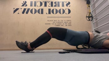 Hamstrings 5 sets of Curls 