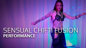 Sensual Chifti Belly Dance Fusion Performance: Liz Azi