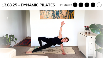 🎥 Live Class Recording: Dynamic Pilates (Yoga Block)
