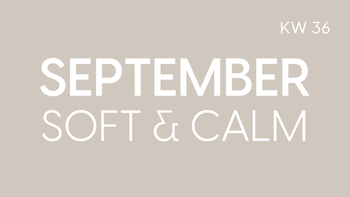 Wochenplan | Soft & Calm | KW 36 | 2025