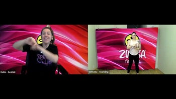 SPIRIT Zumba - Episode 01 - Multi-Trainer View - Katie, Ventatia