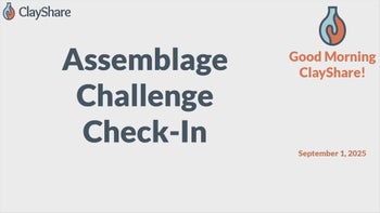 Assemblage Challenge Check-In