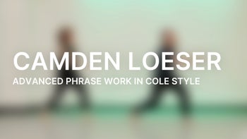 Advanced Phrase Work in Cole Style with Camden Loeser